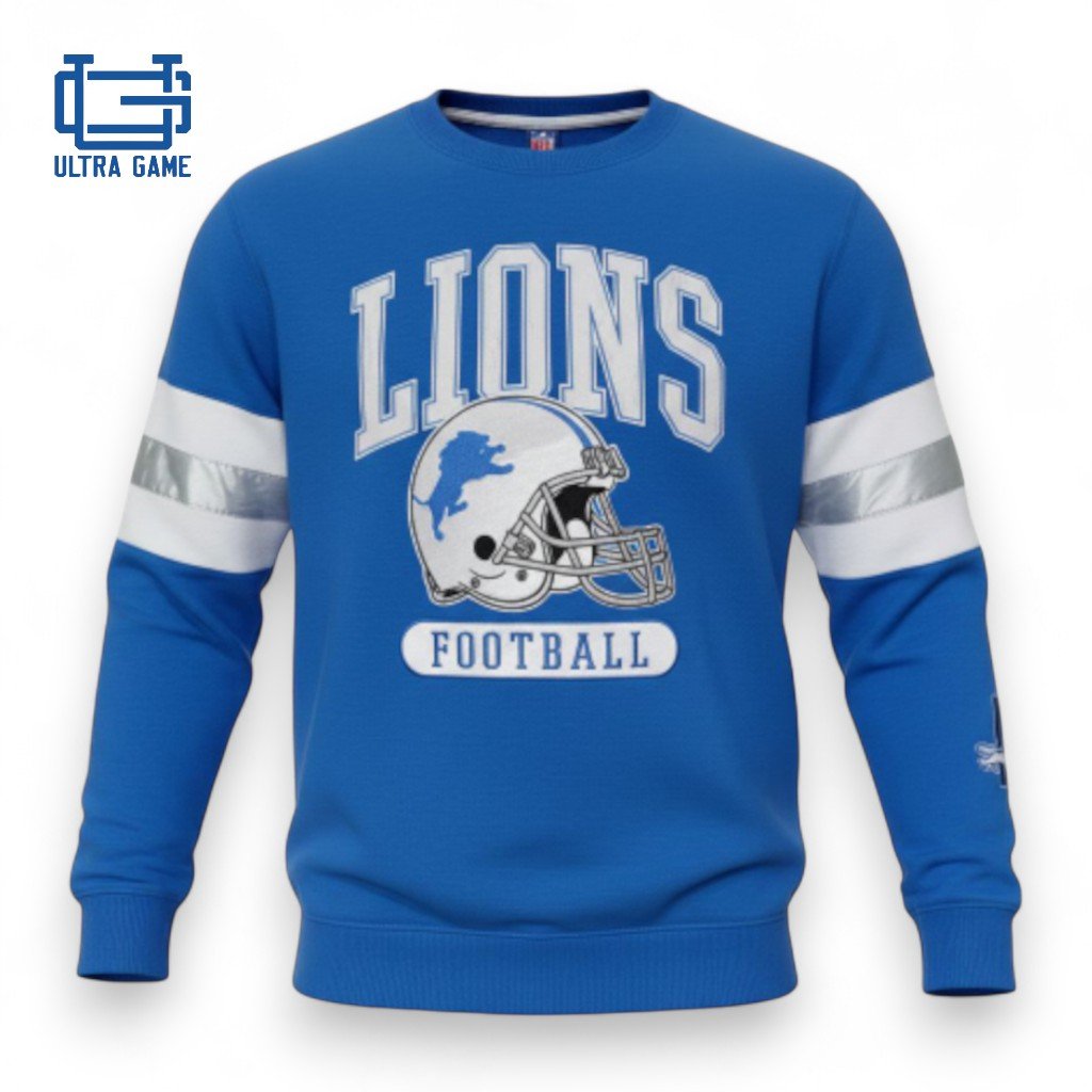 Hoodie Lions Ultragame oficial NFL hombre