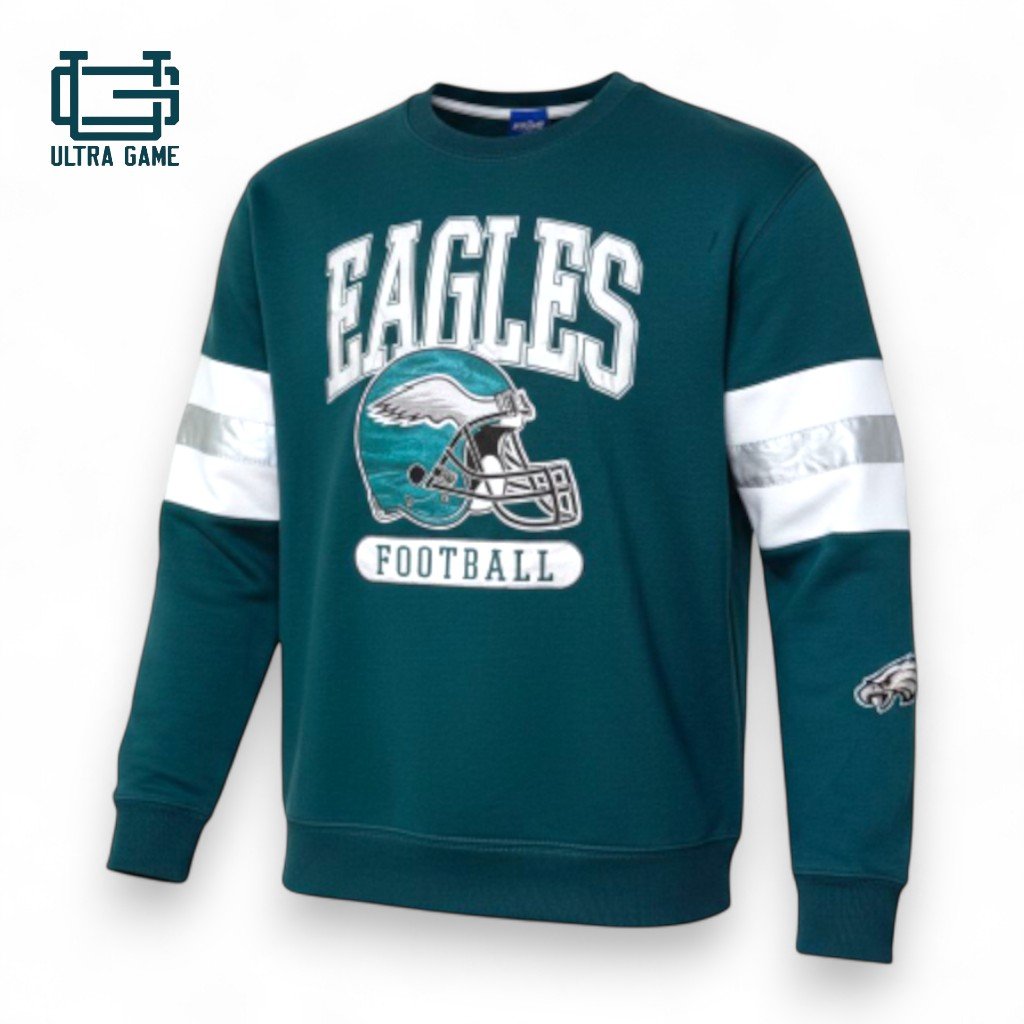 Hoodie Eagles Ultragame oficial NFL hombre