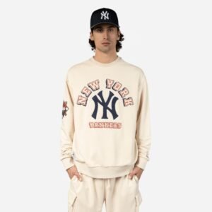 Buzo New Era New York Yankees en burda 100% algodón