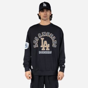 Buzo New Era Los Angeles Dodgers en burda 100% algodón