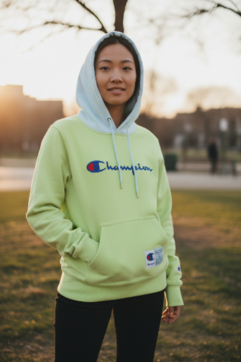 Hoodie Champion Mujer Piel de Durazno - Image 2