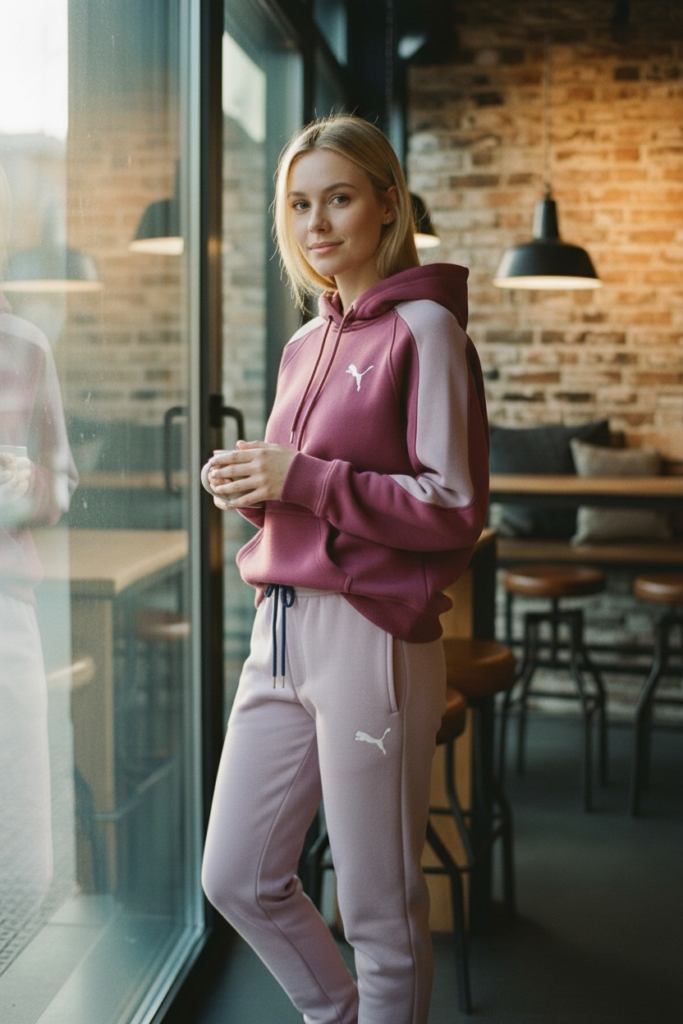 sudadera Puma de mujer deportiva
