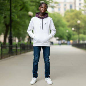 hoodie Nike hombre algodón piel de durazno tres colores