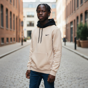 hoodie Nike hombre algodón piel de durazno tres colores