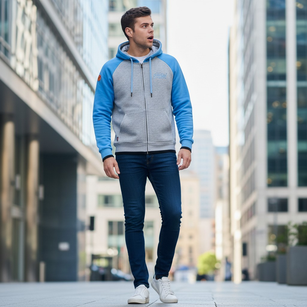 hoodie de hombre con cierre 100% algodón hoodie de hombre con cierre 100% algodón