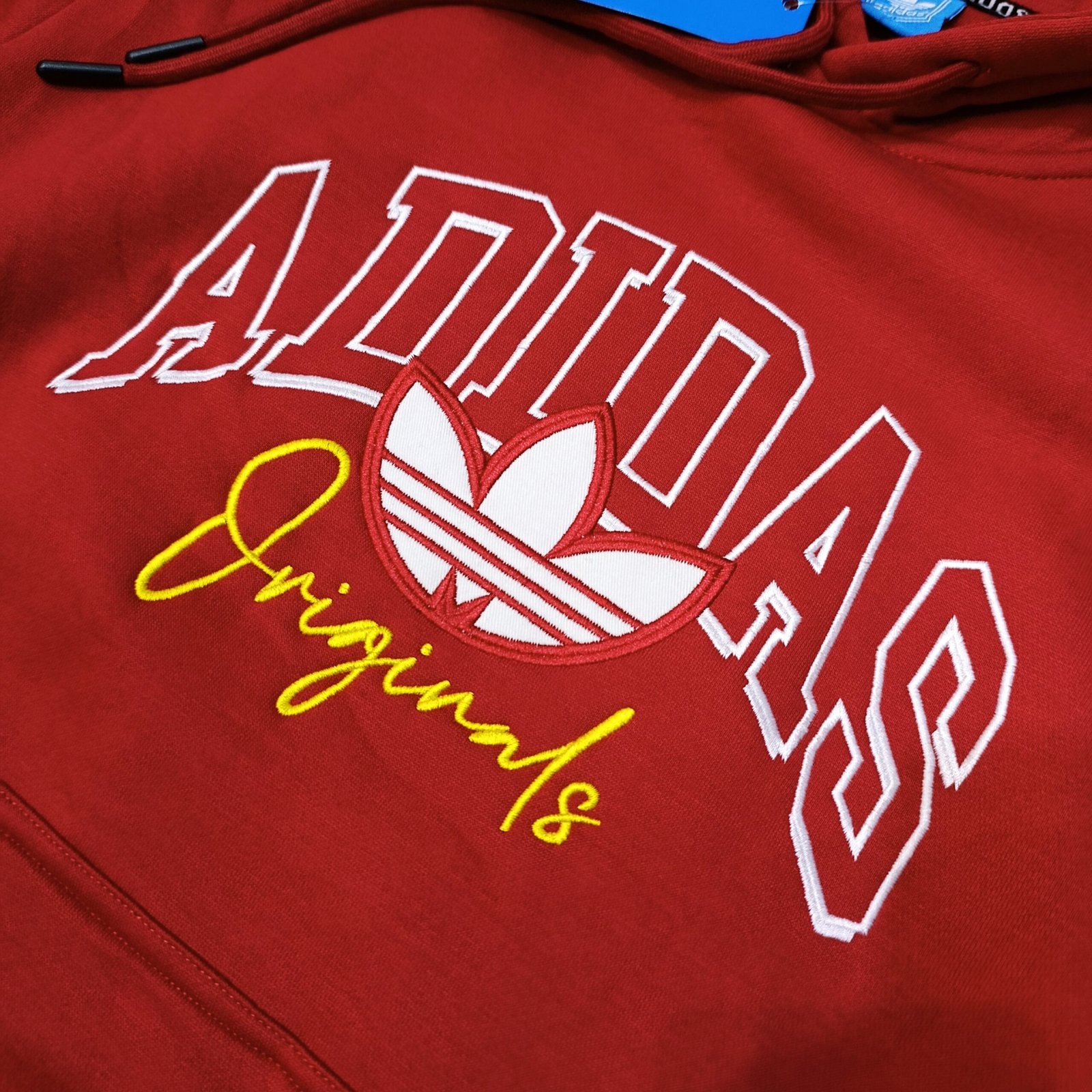 Hoodie Adidas Originals vinotinto con capucha Hoodie Adidas Originals vinotinto con capucha