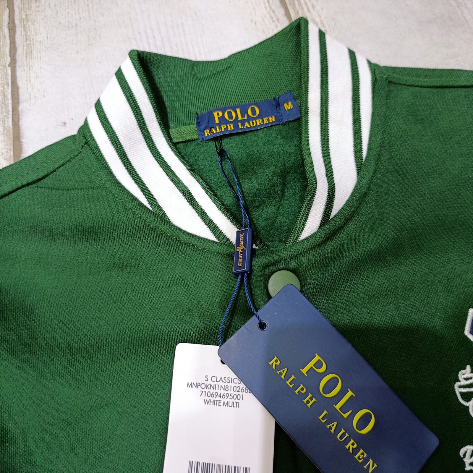 Chaqueta bomber Polo Ralph Lauren para hombre verde