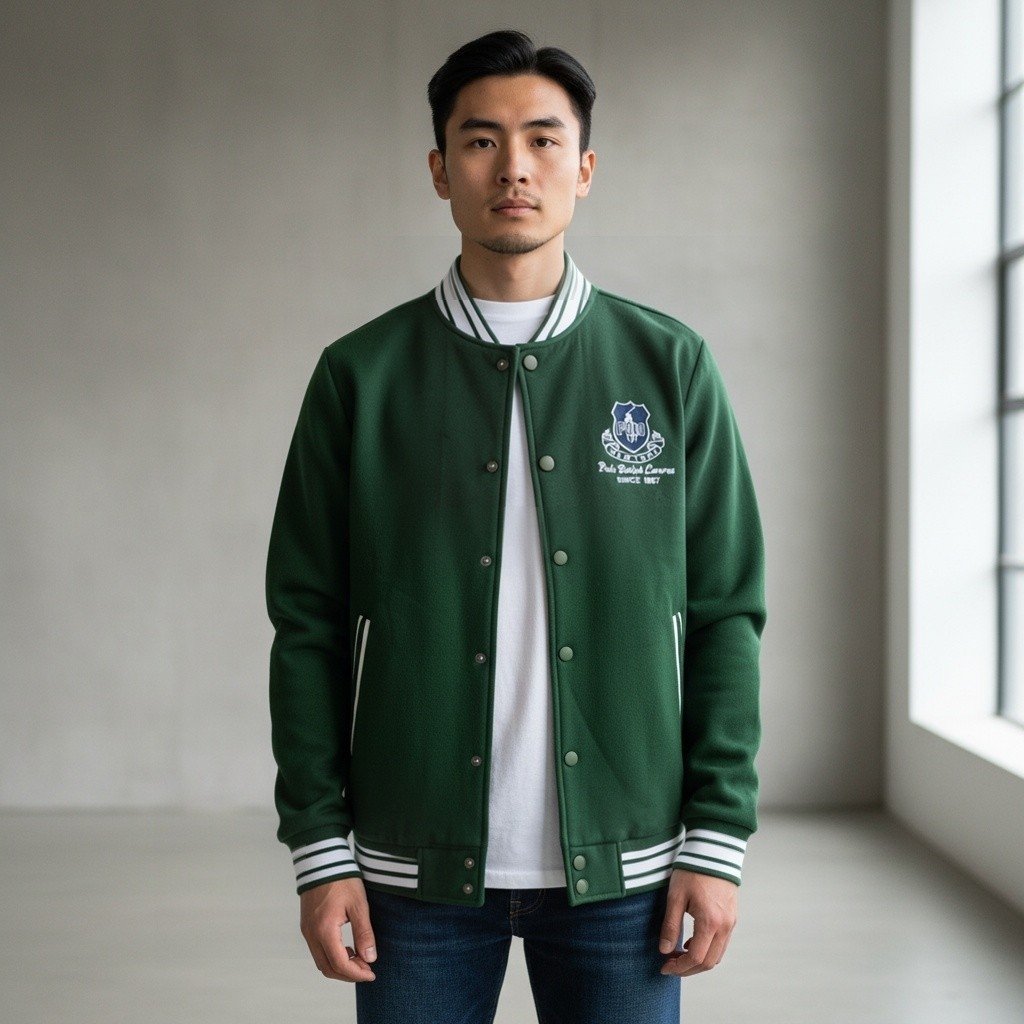 Chaqueta bomber Polo Ralph Lauren para hombre verde