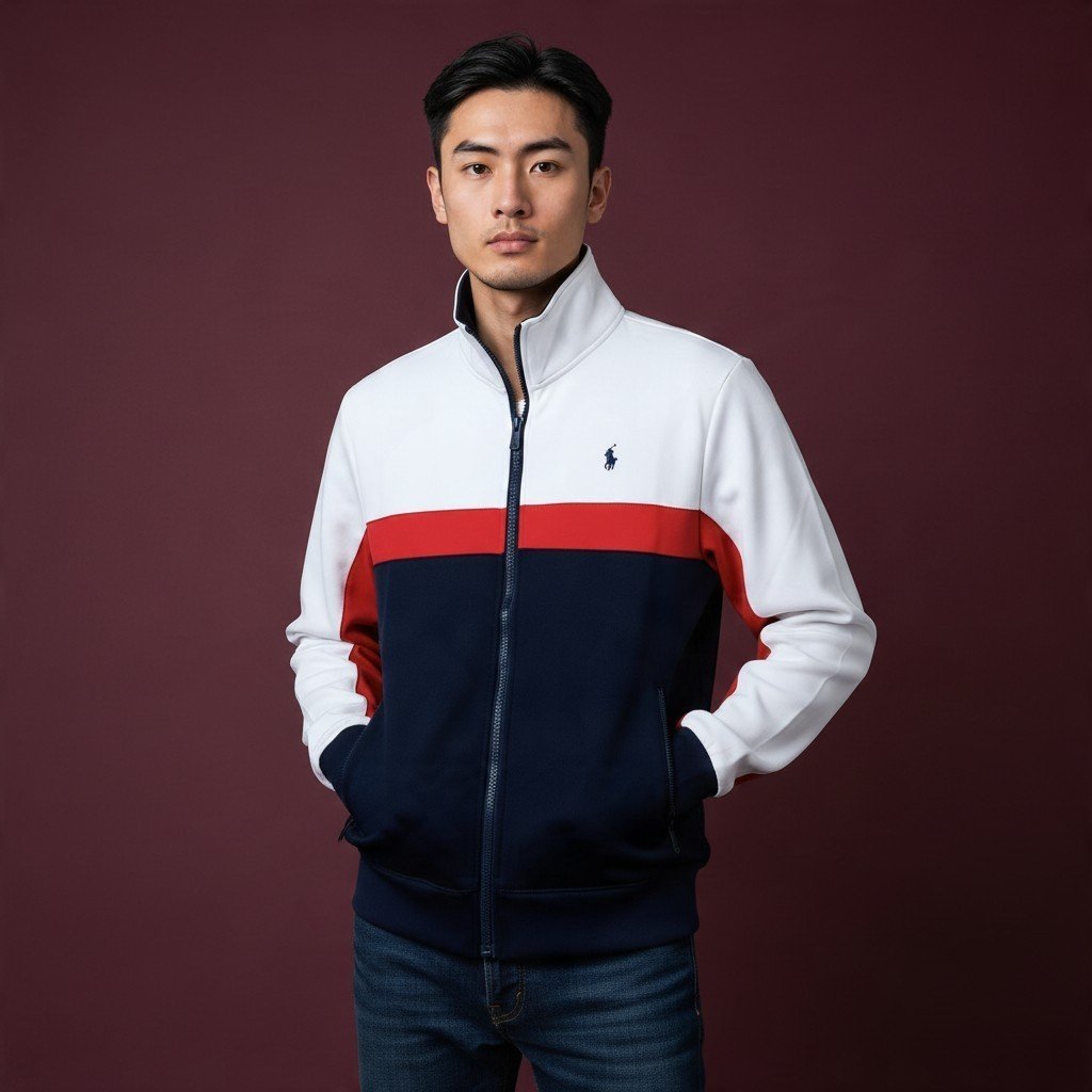 Chaqueta deportiva Ralph Lauren tricolor para hombre